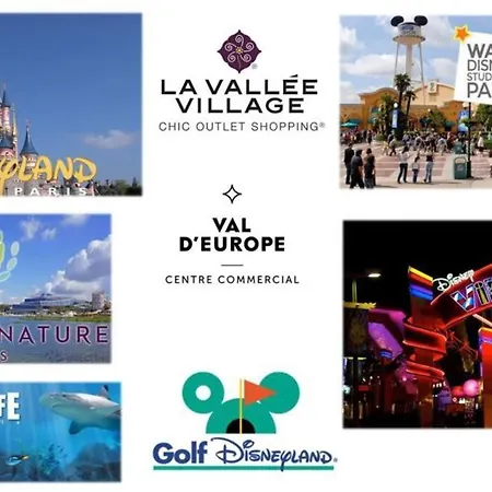 Disneyland Paris 70m² Face Parc, Place Ariane * Serris